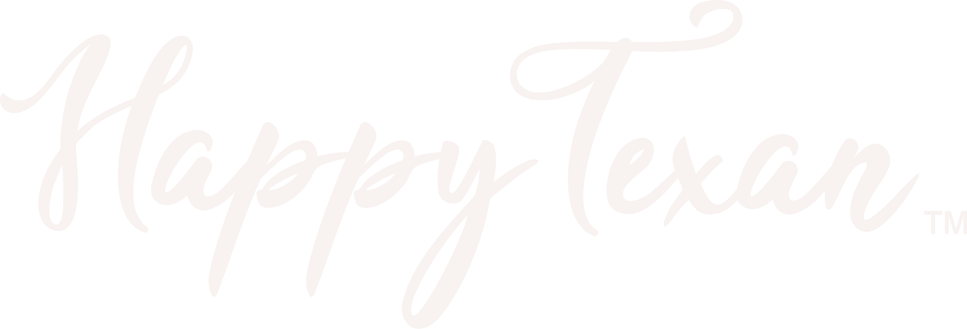 A black and white image of the word happy tears.