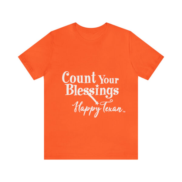 Bella+Canvas 3001 Womens Jersey Short Sleeve Tee - Count Your Blessings.