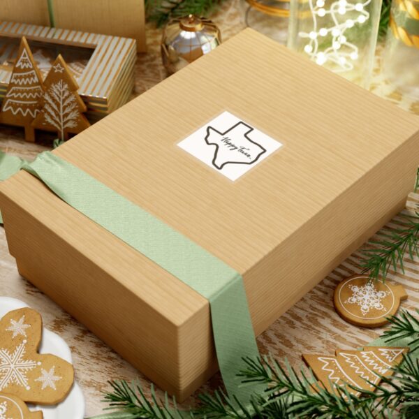 A box with cookies on top of it