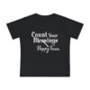 Bella+Canvas 3001B Baby Short Sleeve T-Shirt - Count Your Blessings toddler t-shirt.
